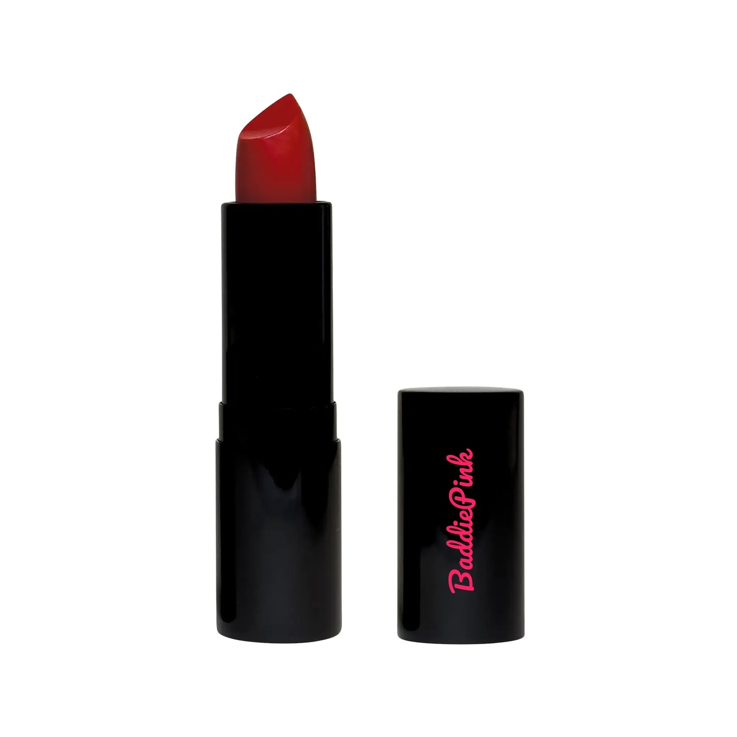 BaddiePink Luxury Cream Lipstick - Regal Red